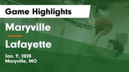 Maryville  vs Lafayette  Game Highlights - Jan. 9, 2020