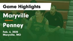Maryville  vs Penney  Game Highlights - Feb. 6, 2020