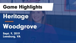 Heritage  vs Woodgrove  Game Highlights - Sept. 9, 2019