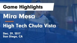 Mira Mesa  vs High Tech Chula Vista Game Highlights - Dec. 29, 2017