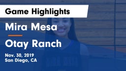 Mira Mesa  vs Otay Ranch  Game Highlights - Nov. 30, 2019