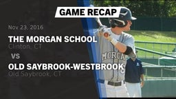 Recap: The Morgan School vs. Old Saybrook-Westbrook  2016