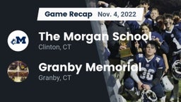 Recap: The Morgan School vs. Granby Memorial  2022