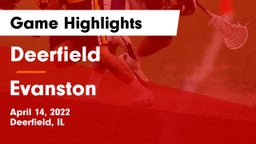 Deerfield  vs Evanston  Game Highlights - April 14, 2022