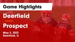 Deerfield  vs Prospect  Game Highlights - May 3, 2022