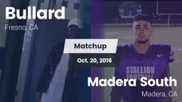 Matchup: Bullard  vs. Madera South  2016