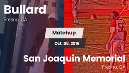 Matchup: Bullard  vs. San Joaquin Memorial  2016