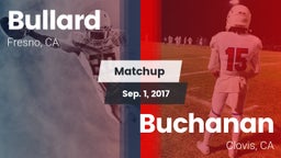 Matchup: Bullard  vs. Buchanan  2017