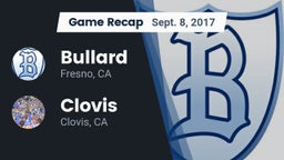 Recap: Bullard  vs. Clovis  2017