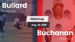 Matchup: Bullard  vs. Buchanan  2018