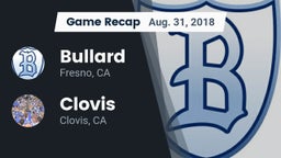 Recap: Bullard  vs. Clovis  2018