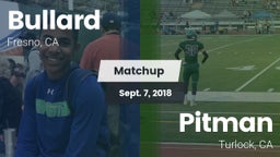 Matchup: Bullard  vs. Pitman  2018