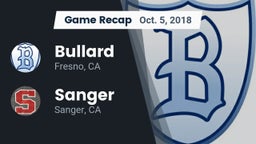Recap: Bullard  vs. Sanger  2018