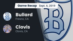 Recap: Bullard  vs. Clovis  2019