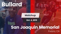 Matchup: Bullard  vs. San Joaquin Memorial  2019