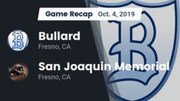 Recap: Bullard  vs. San Joaquin Memorial  2019