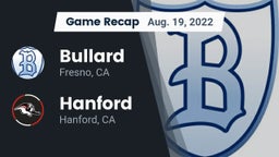 Recap: Bullard  vs. Hanford  2022