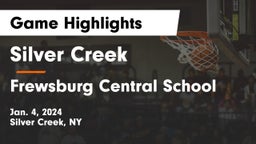 Silver Creek  vs Frewsburg Central School Game Highlights - Jan. 4, 2024