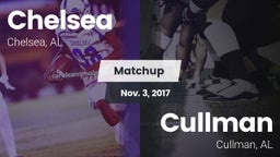 Matchup: Chelsea  vs. Cullman  2017