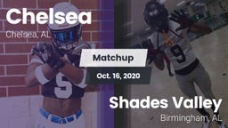 Matchup: Chelsea  vs. Shades Valley  2020