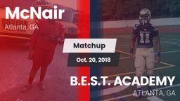 Matchup: McNair  vs. B.E.S.T. ACADEMY  2018