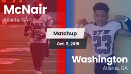 Matchup: McNair  vs. Washington  2019