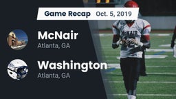 Recap: McNair  vs. Washington  2019