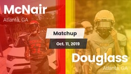 Matchup: McNair  vs. Douglass  2019