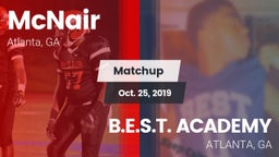 Matchup: McNair  vs. B.E.S.T. ACADEMY  2019
