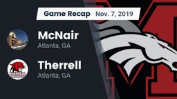 Recap: McNair  vs. Therrell  2019