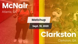 Matchup: McNair  vs. Clarkston  2020