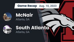 Recap: McNair  vs. South Atlanta  2023