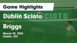 Dublin Scioto  vs Briggs  Game Highlights - March 29, 2023