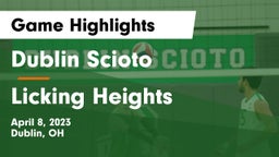 Dublin Scioto  vs Licking Heights  Game Highlights - April 8, 2023