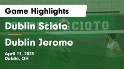 Dublin Scioto  vs Dublin Jerome  Game Highlights - April 11, 2023