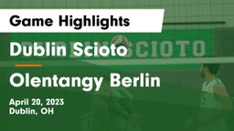 Dublin Scioto  vs Olentangy Berlin  Game Highlights - April 20, 2023