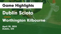 Dublin Scioto  vs Worthington Kilbourne  Game Highlights - April 30, 2024