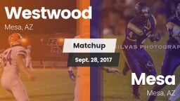 Matchup: Westwood  vs. Mesa  2017