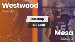 Matchup: Westwood  vs. Mesa  2018