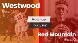 Matchup: Westwood  vs. Red Mountain  2020