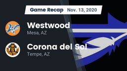 Recap: Westwood  vs. Corona del Sol  2020