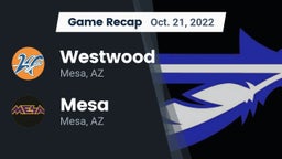 Recap: Westwood  vs. Mesa  2022