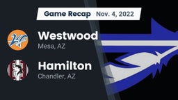 Recap: Westwood  vs. Hamilton  2022