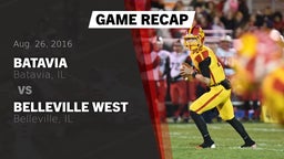 Recap: Batavia  vs. Belleville West  2016