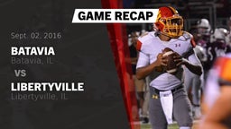 Recap: Batavia  vs. Libertyville  2016