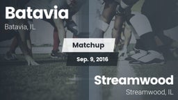 Matchup: Batavia  vs. Streamwood  2016