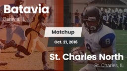 Matchup: Batavia  vs. St. Charles North  2016