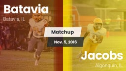 Matchup: Batavia  vs. Jacobs  2016