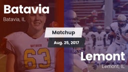 Matchup: Batavia  vs. Lemont  2017