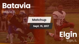Matchup: Batavia  vs. Elgin  2017